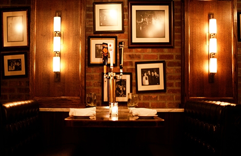 Table taps in the Barrel Room | Park Avenue Tavern