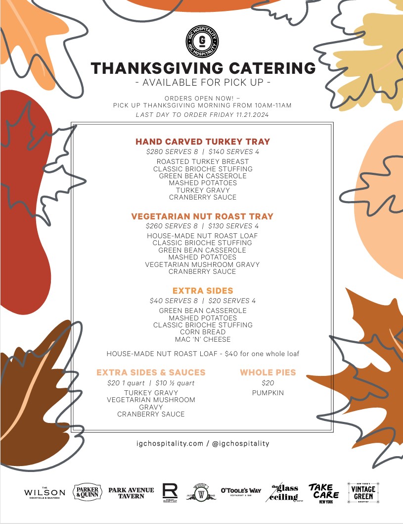 ThanksGiving TakeOut