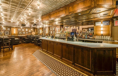The barrel room at Park Avenue Tavern