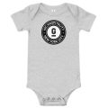 baby short sleeve one piece athletic heather front abd jpg