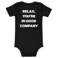 baby short sleeve one piece black back aefe jpg