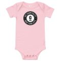 baby short sleeve one piece pink front ad jpg