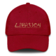 classic dad hat cranberry front dfdb jpg