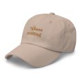 classic dad hat stone left front ba jpg