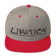 classic snapback heather grey red front cec jpg