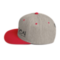 classic snapback heather grey red left side ceccb jpg