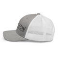 retro trucker hat heather grey white left cfab jpg