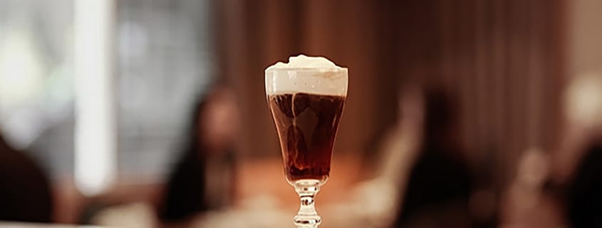 Thirsty features Cleo in Where to Celebrate Irish Coffee Day in NYC