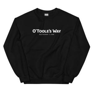 unisex crew neck sweatshirt black front df jpg