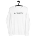 unisex long sleeve tee white front db jpg