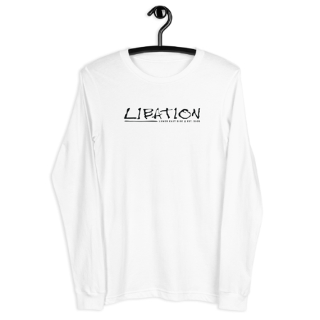 unisex long sleeve tee white front db jpg