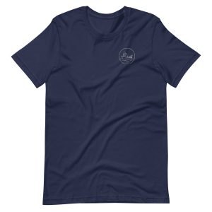 unisex staple t shirt navy front e jpg