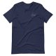 unisex staple t shirt navy front e jpg