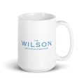 white glossy mug white oz handle on right cada jpg