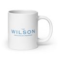 white glossy mug white oz handle on right cdb jpg