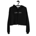 womens cropped hoodie black front da jpg
